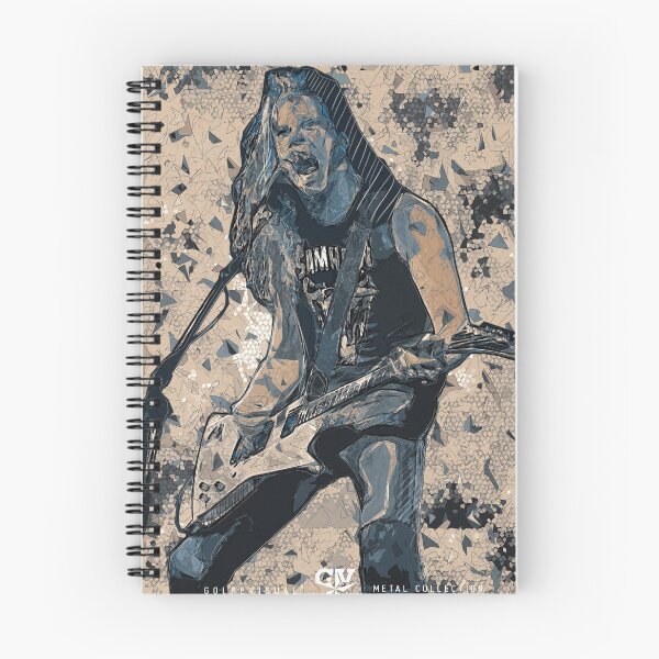 Item preview, James Hetfield Metallica FanArt Illustration, GOLPEVISUAL Metal Collection designed and sold by GolpeVisual.