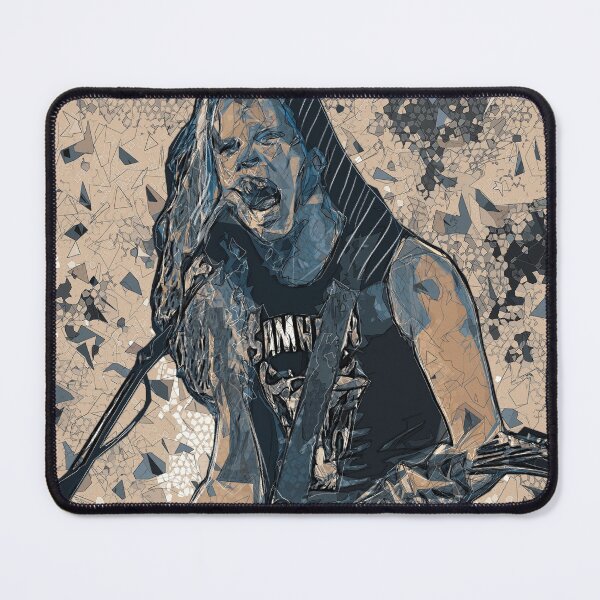 Item preview, James Hetfield Metallica FanArt Illustration, GOLPEVISUAL Metal Collection designed and sold by GolpeVisual.
