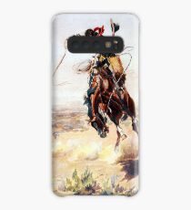Charles Marion Russell A Bad Hoss Case/Skin for Samsung Galaxy