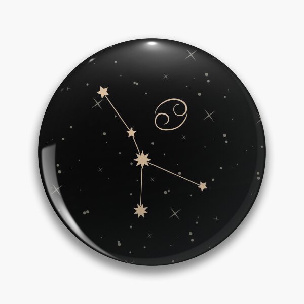 Item preview, Cancer Star Sign Zodiac Constellation designed and sold by sashabookishart.