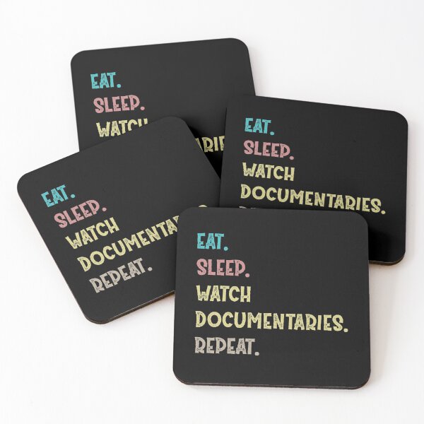 Item preview,  Eat. Sleep. Watch Documentaries. Repeat. designed and sold by Life Shop.