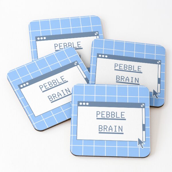 Item preview, pebble brain designed and sold by ouiouiitslucyb1.