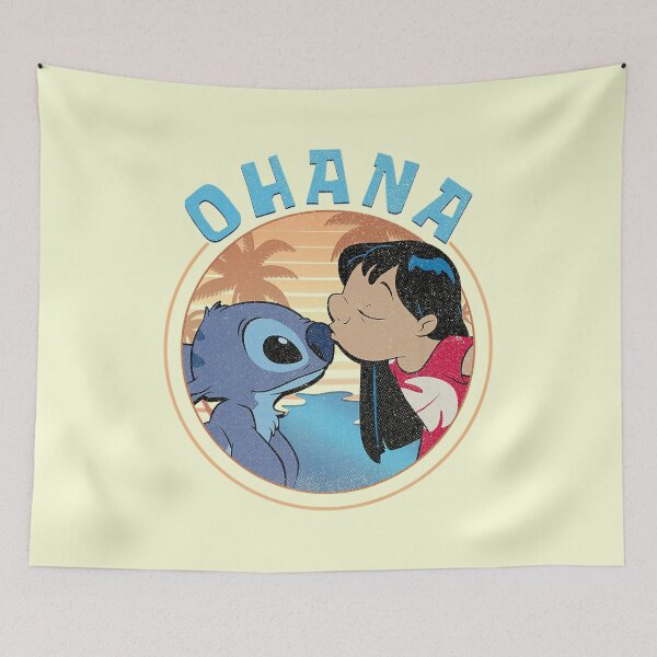 Item preview, Lilo Stitch Ohana Portrait  designed and sold by bosgrmarjopp95.