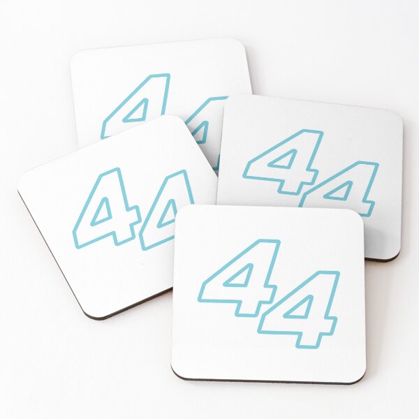 Item preview, 44 Driver Number (Light Blue) designed and sold by FilipeFerreira.