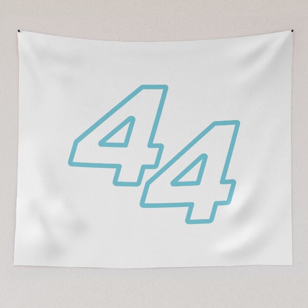 Item preview, 44 Driver Number (Light Blue) designed and sold by FilipeFerreira.