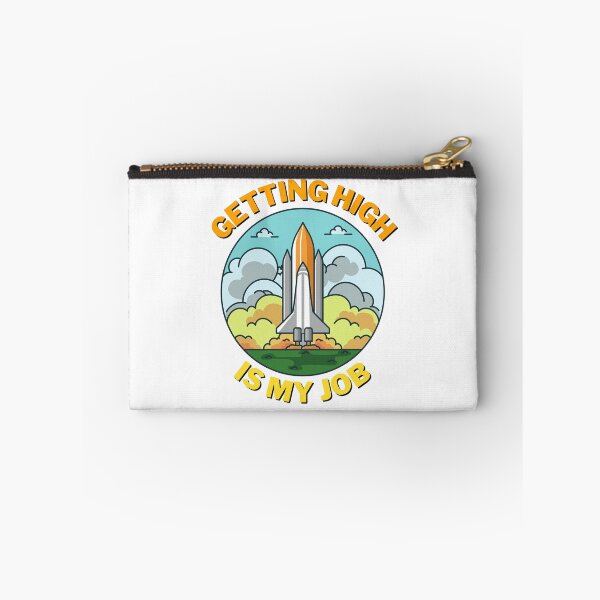 Item preview, Getting High Is My Job Sticker designed and sold by Water Flick.