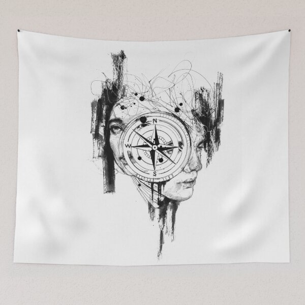Item preview, Compass designed and sold by Ibreathart.