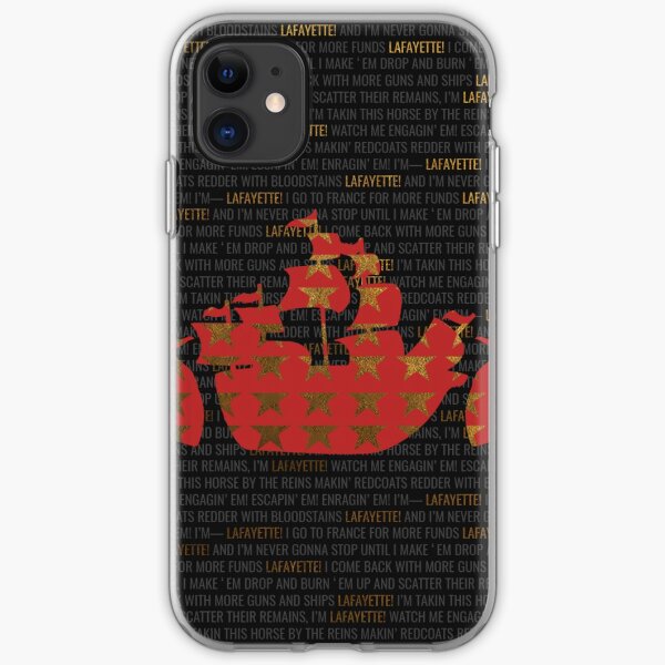 Hamilton - Guns And Ships iPhone Soft Case