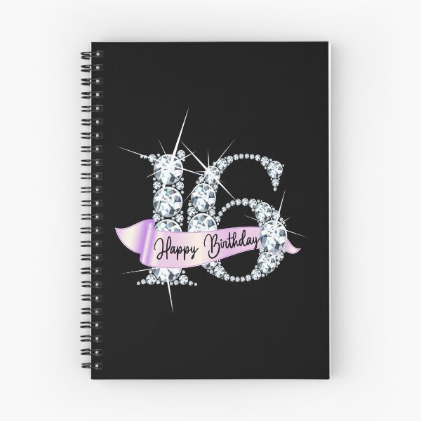 Item preview, Happy Birthday 16th Birthday Gift Diamond Glamour Lady Style designed and sold by Kalli-design.