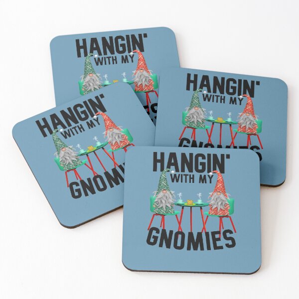 Item preview, Hanging With Gnomies Gnome Christmas Xmas Buffalo Plaid Red designed and sold by DiensDesign.