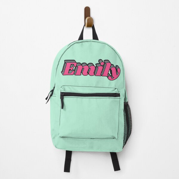 Item preview, Emily Name. Pink. Magenta. Blue designed and sold by ABInspired.
