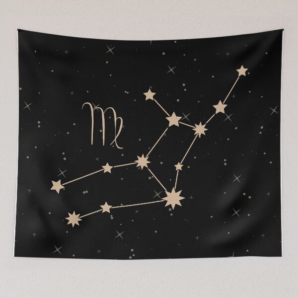 Item preview, Virgo Star Sign Zodiac Constellation designed and sold by sashabookishart.