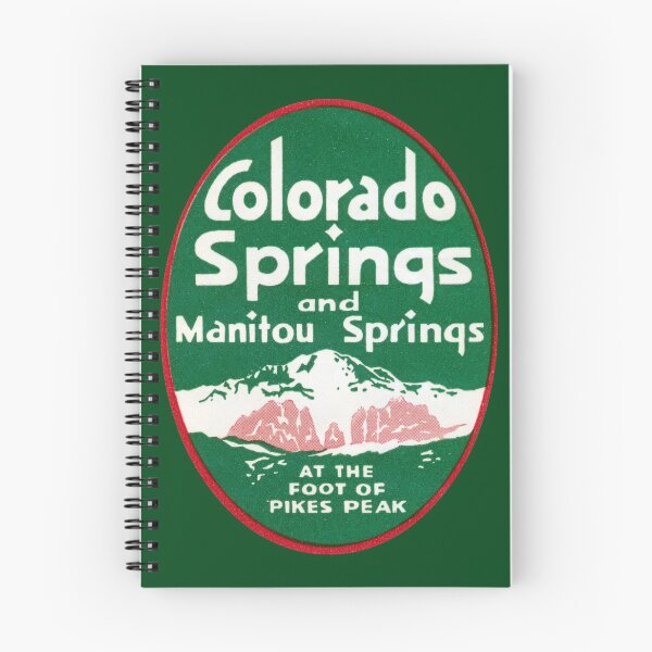 Item preview, Colorado Springs and Manitou Springs designed and sold by historicimage.