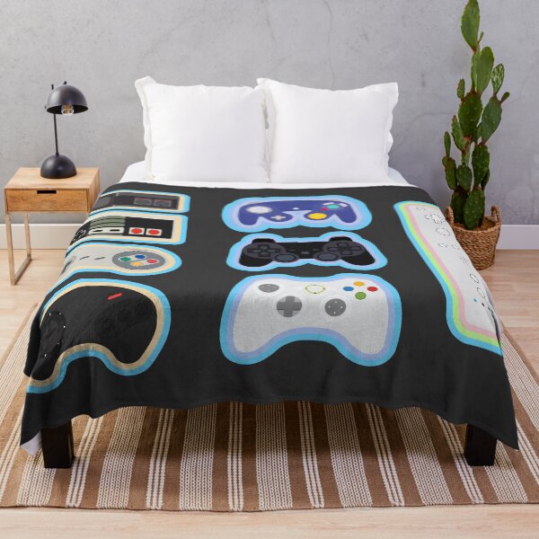 Item preview, Colorful Vintage Game Controllers designed and sold by BRU Design.