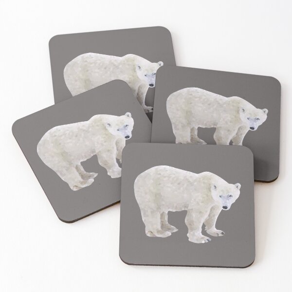 Item preview, Geometric Polar Bear designed and sold by DAFIN.