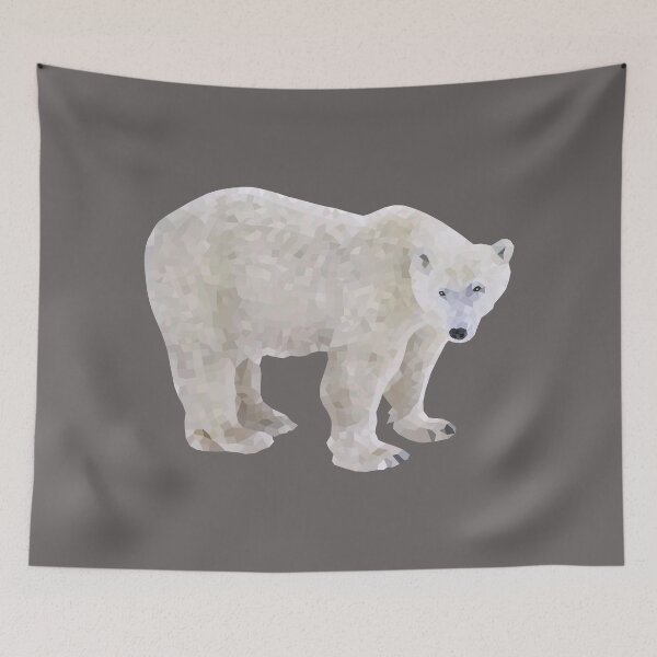 Item preview, Geometric Polar Bear designed and sold by DAFIN.