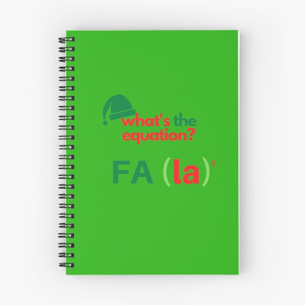 Item preview, FA LA LA - math holiday designed and sold by DollarDollar.