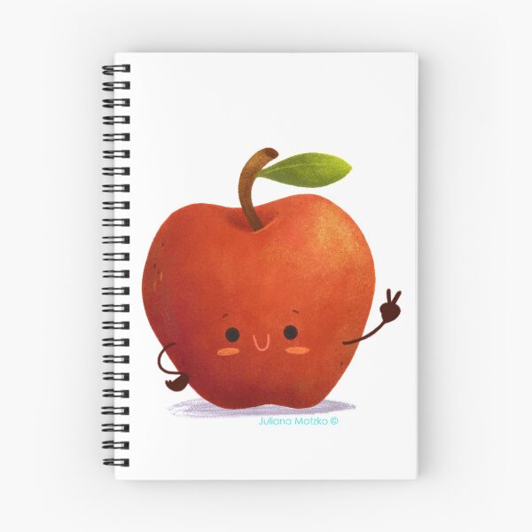 Item preview, Cute smiling Apple designed and sold by julianamotzko.