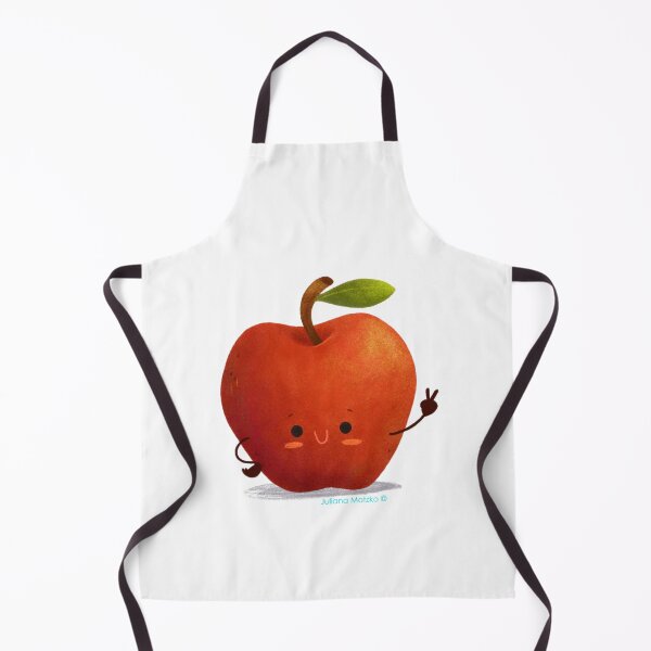 Item preview, Cute smiling Apple designed and sold by julianamotzko.