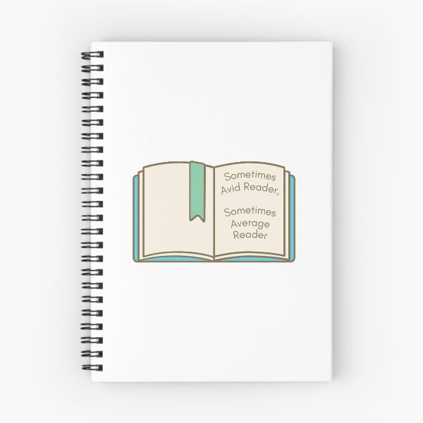Item preview, Avid/Average Reader designed and sold by avaminerva.