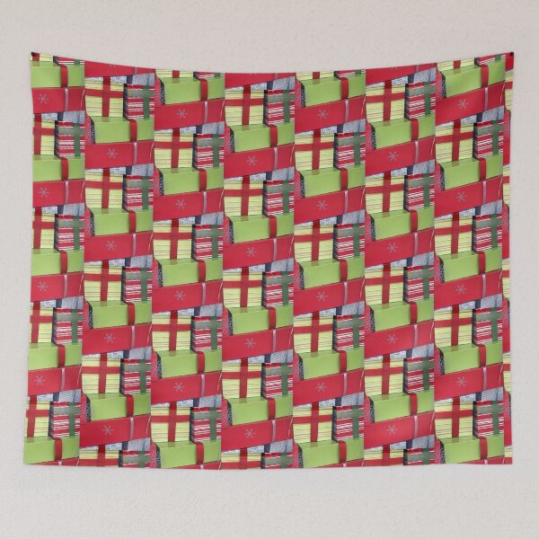 Item preview, Lime and Red Christmas Packages designed and sold by CarolM.