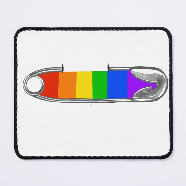 Item preview, LGBTQ Ally Safety Pin designed and sold by TiffannyWray.