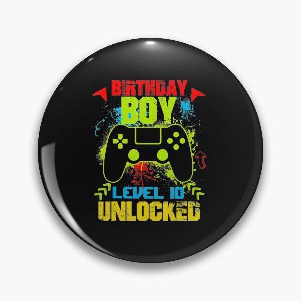 Item preview, 10Th Birthday Boy Level 10 Unlocked Video Gamer designed and sold by rahamatoutafahd.
