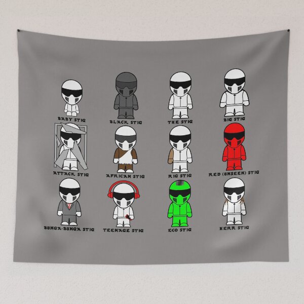 Item preview, The Stig and his family designed and sold by jimcwood.