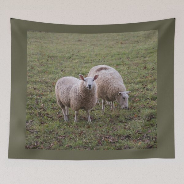 Item preview, Sheep Grazing designed and sold by Duane  Gamble (Creative Photo Products).