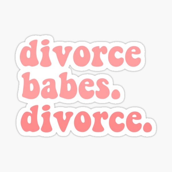 divorce babes divorce adele quote easy on me new album 30 pink tiktok Sticker