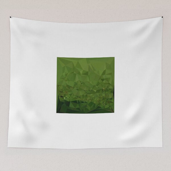 Item preview, Chlorophyll Green Abstract Low Polygon Background designed and sold by retrovectors.