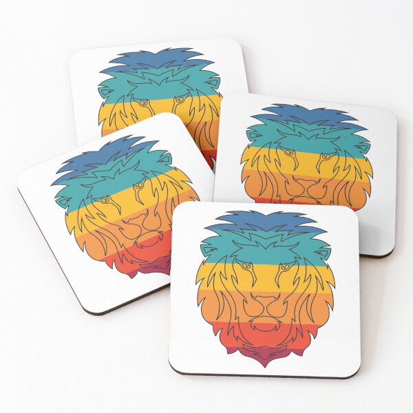 Item preview, Retro lion lion head lion face  designed and sold by Malintha Peiris.