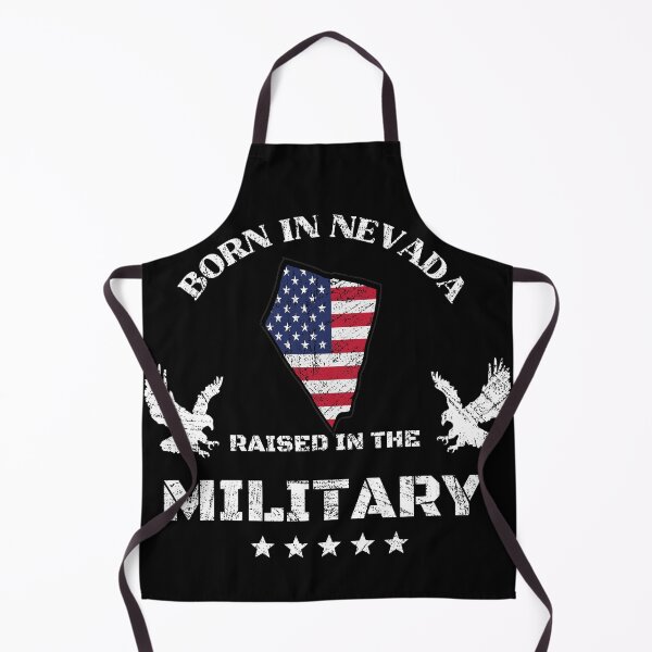 Item preview, Born in Nevada  raised in the Military   designed and sold by PinnockDesigns.