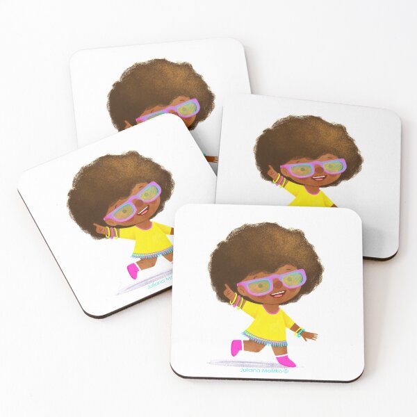 Item preview, Disco Fun Black Power Girl designed and sold by julianamotzko.