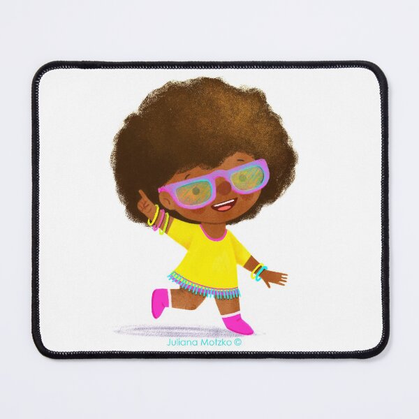 Item preview, Disco Fun Black Power Girl designed and sold by julianamotzko.