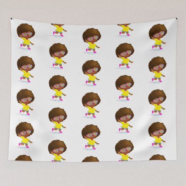 Item preview, Disco Fun Black Power Girl designed and sold by julianamotzko.