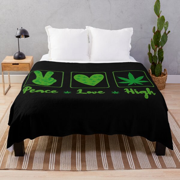 Item preview, peace love weed designed and sold by angelusdark.