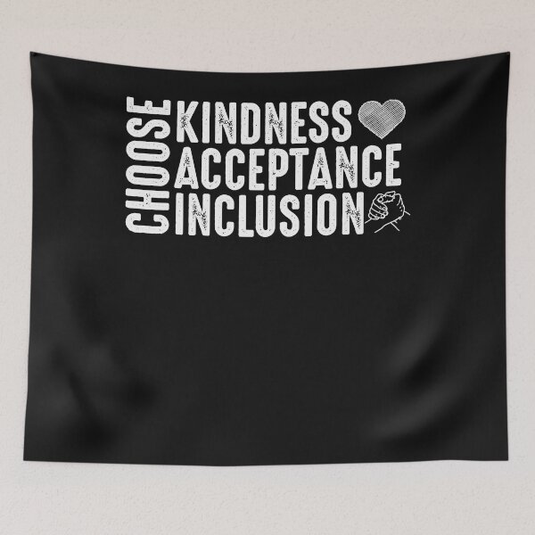 Item preview, Choose Kindness Acceptation Inclusion Unity Day Orange Kids T-Shirt designed and sold by sakitanike.
