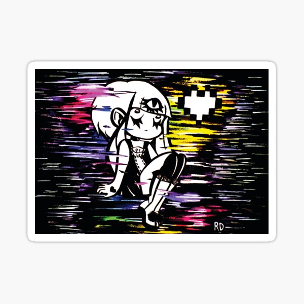 Static Break Up Sticker