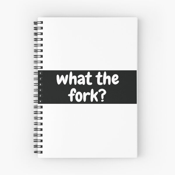 Item preview, What The Fork Sticker designed and sold by Water Flick.