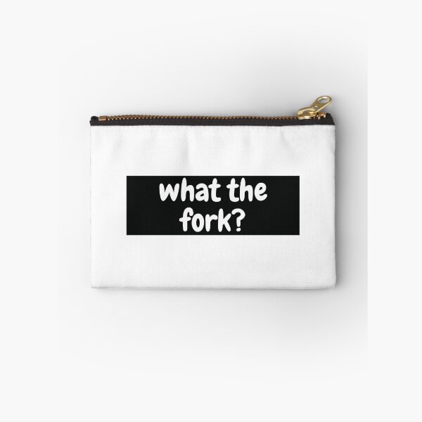 Item preview, What The Fork Sticker designed and sold by Water Flick.