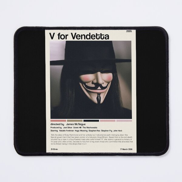 Item preview, V for Vendetta (2005) minimalist movie designed and sold by VICTORIANDREA.