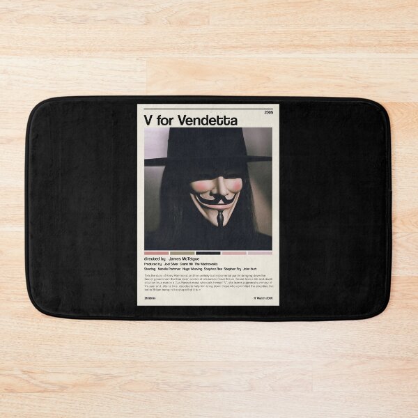 Item preview, V for Vendetta (2005) minimalist movie designed and sold by VICTORIANDREA.