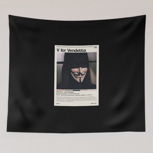 Item preview, V for Vendetta (2005) minimalist movie designed and sold by VICTORIANDREA.