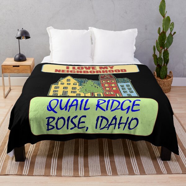 Item preview, I Love My Neighborhood Quail Ridge Boise - Community Pride designed and sold by artfulnotebook.