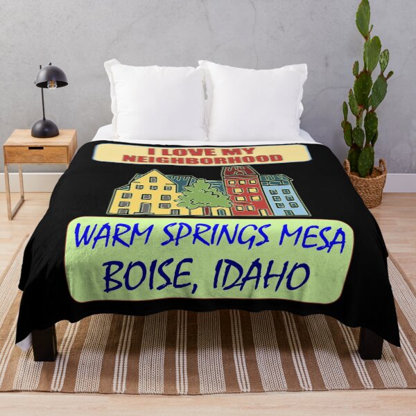 Item preview, I Love My Neighborhood Warm Springs Mesa Boise - Community Pride designed and sold by artfulnotebook.