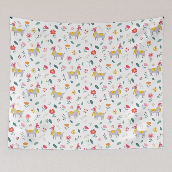 Item preview, Llama Pattern designed and sold by LunaticArtWork.