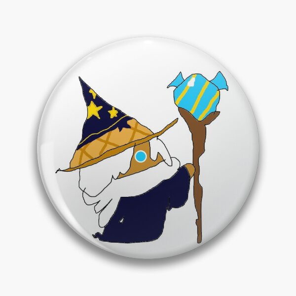Item preview, poorly drawn wizard cookie designed and sold by dishbug.