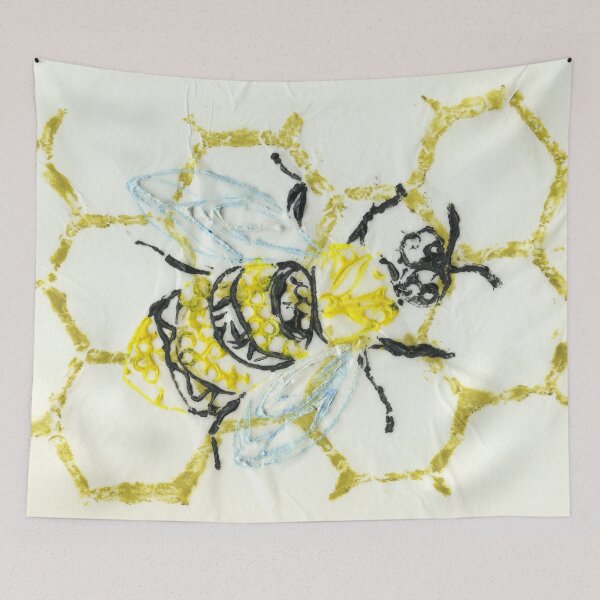 Item preview, Collagraph Bee designed and sold by LymphomaLass.