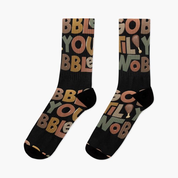 Item preview, Gobble 'Til You Wobble 3D Type Design designed and sold by danielliamgill.